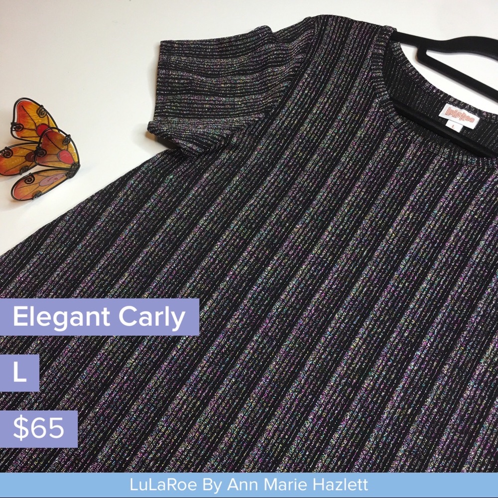NWT LuLaRoe Elegant Carly L Large